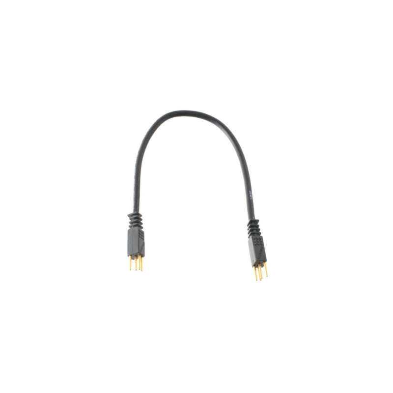 Ghielmetti GMK313/30D-SW, Câble patch audio 30 cm noir