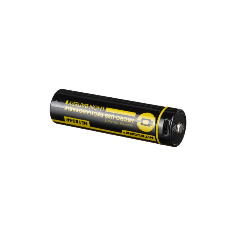 Nitecore NL1834R Li-Ion 3400mAh 3.6V + Micro USB 18650