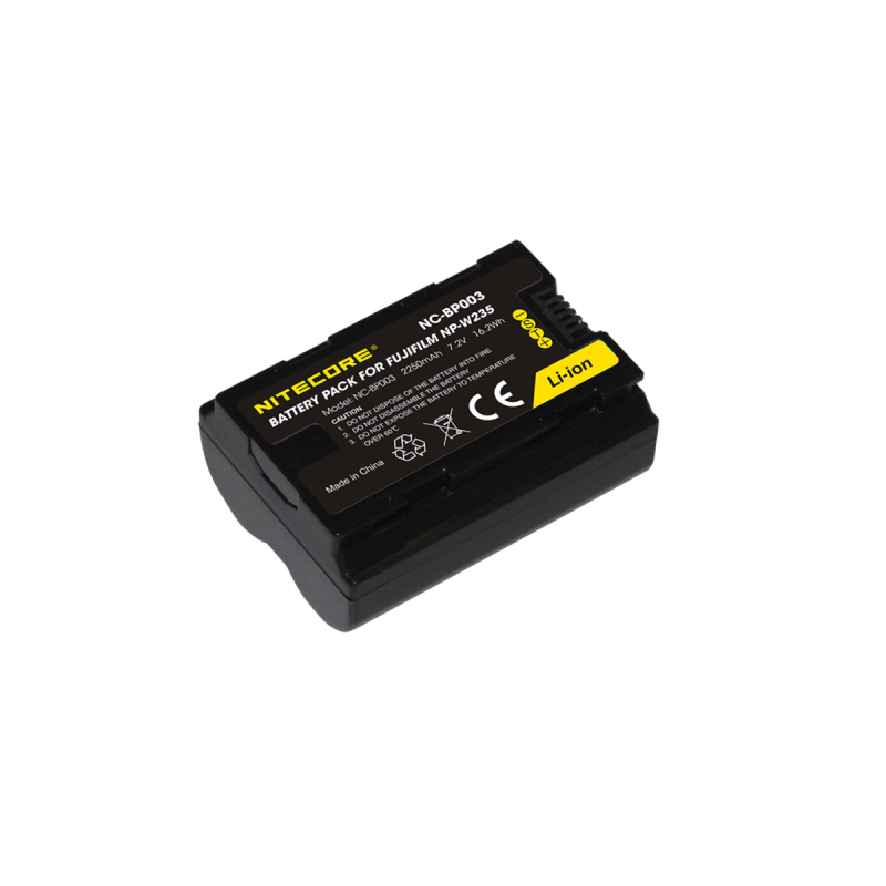 Nitecore NC-BP003 (Fuji NP-W235 Battery) 2250mAh