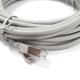 Neklan Cordon C6a SSTP ultra fin Slim AWG30 LSZH - Gris - 5m