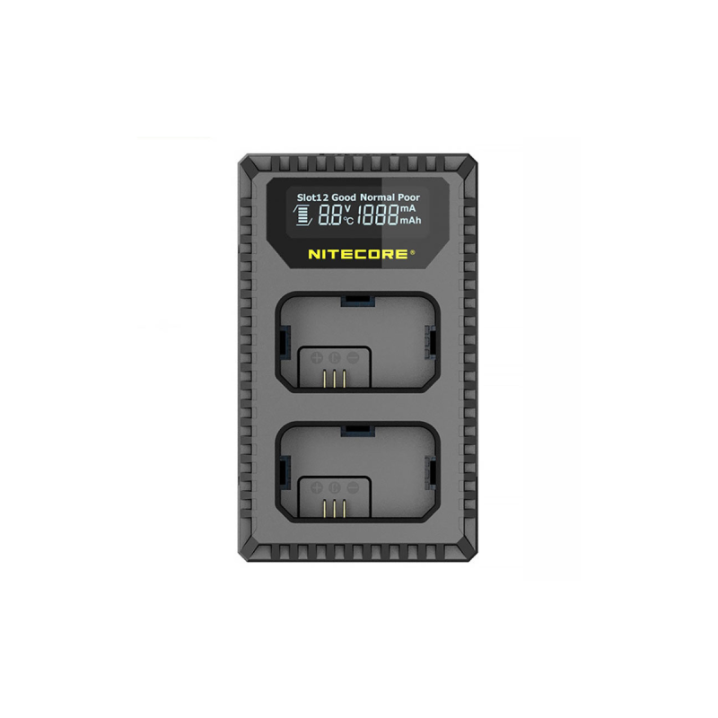 Nitecore USN1 Compact Double charger for Sony NP-FW50 indicator + USB