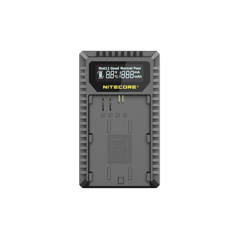 Nitecore UCN3 Pro compact double charger for Canon LP-E6 (N) with USB
