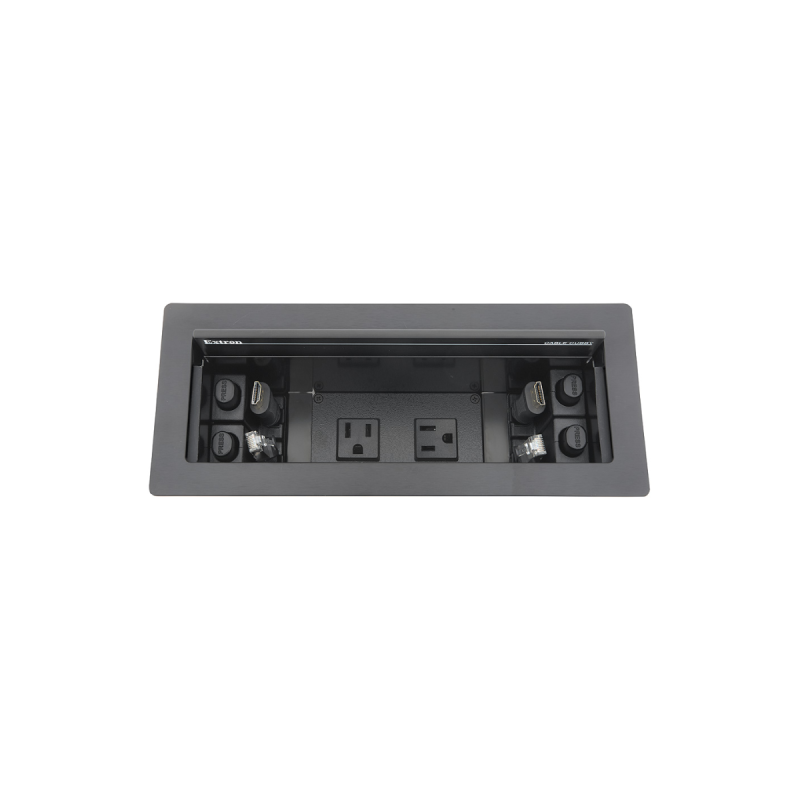 Extron Cable Cubby F55, Black, No AC