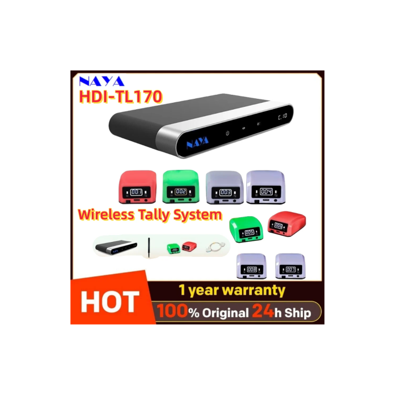 Naya Système de pointage sans fil HDI-TL170 avec 8 boitiers