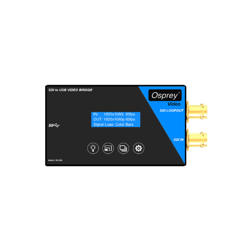 Osprey SDI to USB Video Capture with Loopout