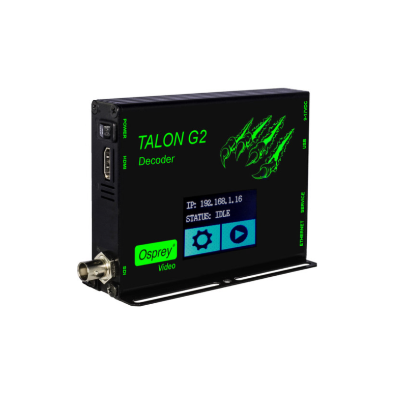 Osprey Talon G2 Decoder, SDI, HDMI, Display, Touch Display