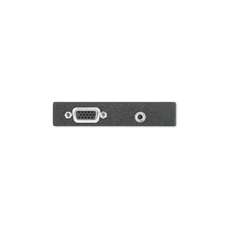 Extron Single Space AAP White 15-pin HD F-F 6" Pigtail, 3.5 mm Mini