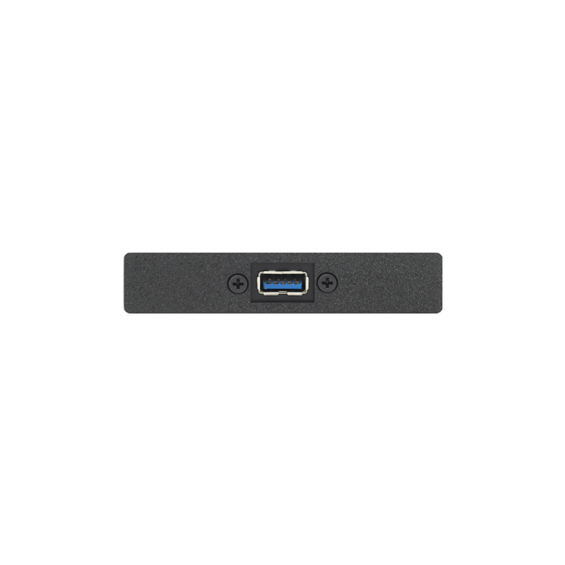 Extron Single Space AAP Black USB 3.2 Type-A F to USB B F, RJ-45 F-F
