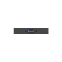 Extron Single Space AAP Black USB 3.2 Type-A F to USB B F, RJ-45 F-F