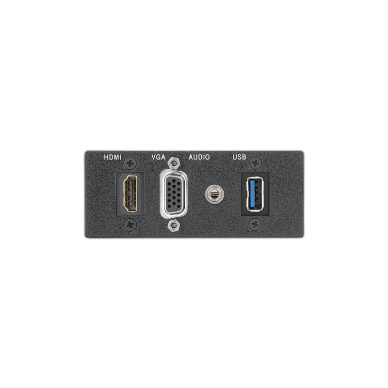 Extron Single Space AAP White HDMI Female to USB A 3.2 Female