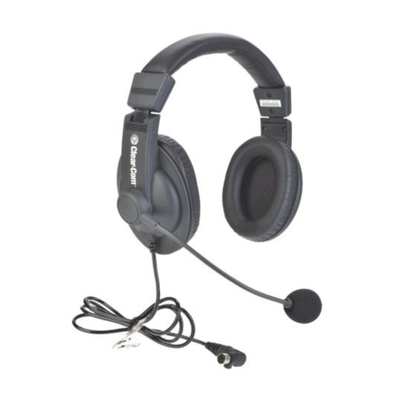 Clear Com Combiné micro casque standard 2 oreilles XLR5