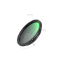 SmallRig VND Filter Kit 1-5stop with Universal Filter Adapter 52mm