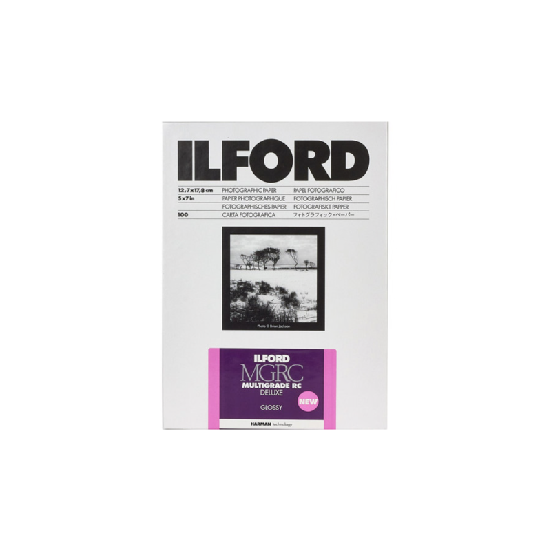 Ilford Multigrade RC Deluxe Glossy 4x5in 25 (Bx)