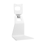 K&M 8000-323W Table stand for 8x3x, Blanc