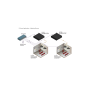 RDL Interface murale Dante / Bluetooth, minijack et RCA  blanc  RDL