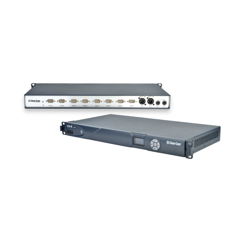 Clear Com Interface audio sur IP rackable 8 X4 fils avec GPIO