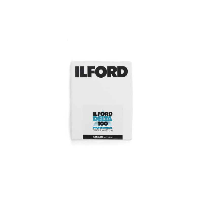 Ilford 100 Delta 4x5 25 Sheets Film