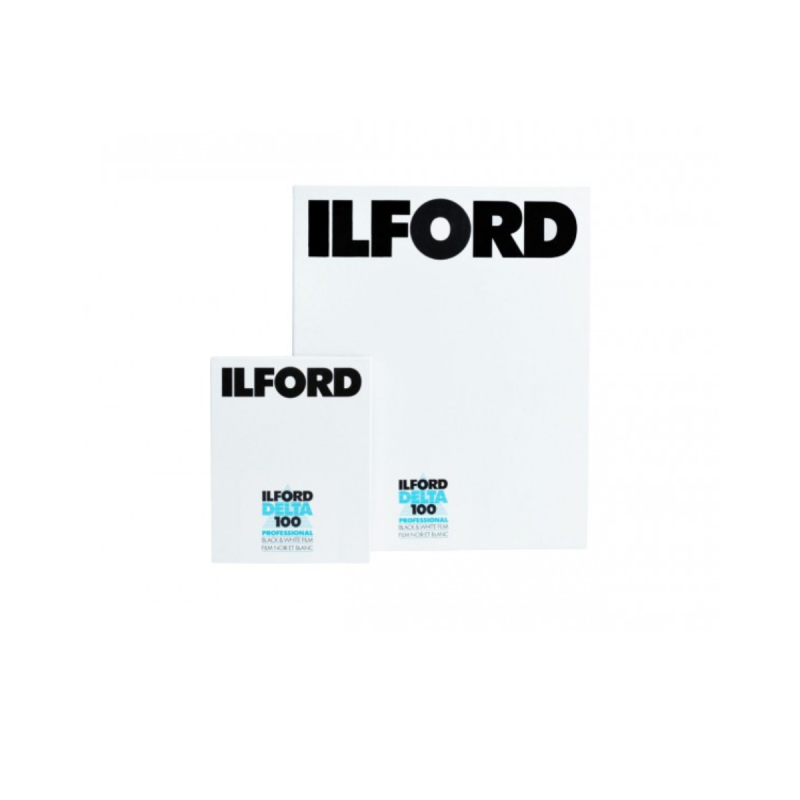 Ilford 100 Delta 8x10 25 Sheets film
