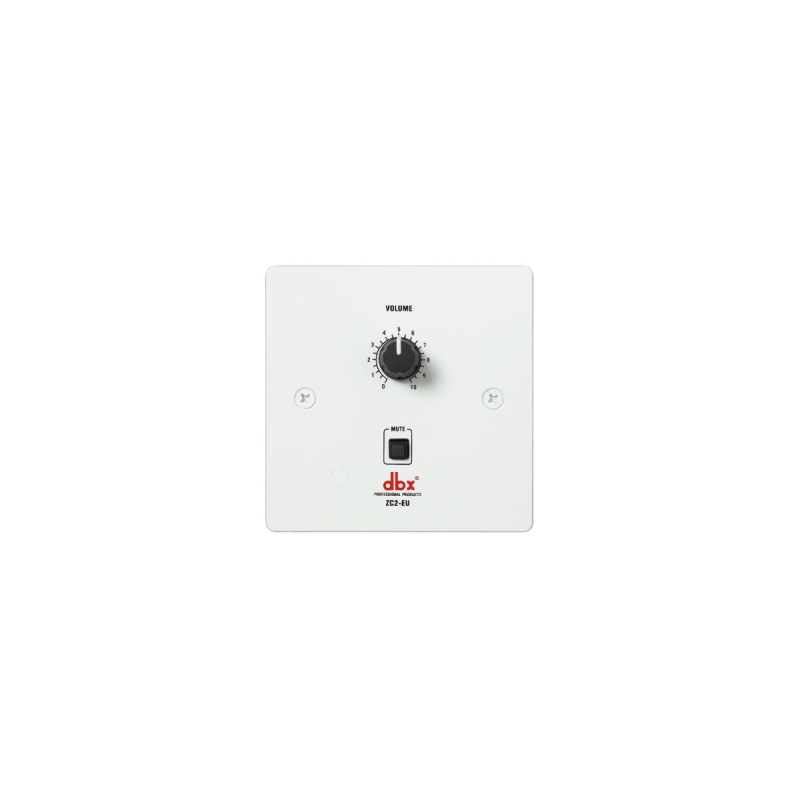 DBX Platine murale contrôle de volume + mute pour ZonePRO/DR