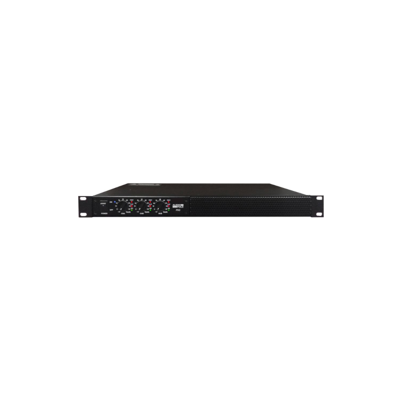 Work Pro Amplificateur 3 canaux - 2x120 W/4 + 1x 150W/4 avec filtre