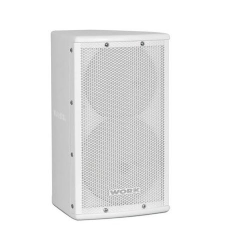 Work Audiopole Enceinte passive 2 voies LF 8"+HF 1"200W/8Ohms blanc