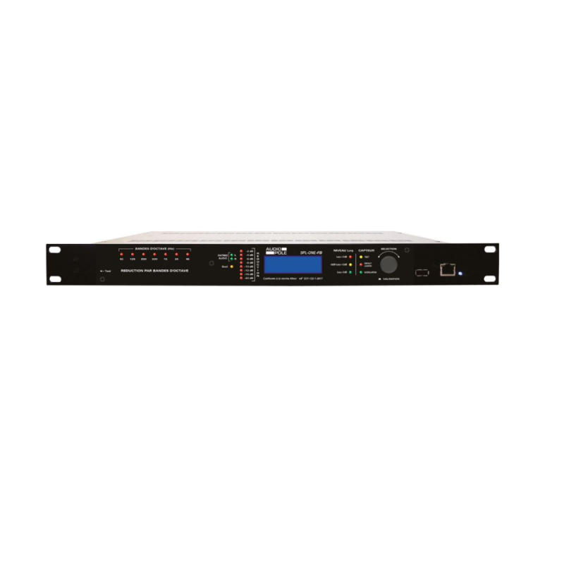 Work Pro Limiteur par bande d'octave avec capteur - SPL-ONE-FB