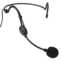 Work Pro Micro serre tête électret cardioïde mini XLR3 femelle, noir