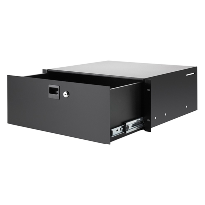Work Pro Tiroir coulissant 4U pour rack 19" avec serrure