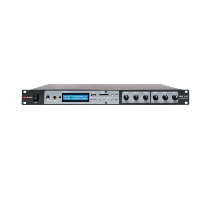 Work Pro Lecteur média amplifié 2x100W 4Ohms, USB/Bluetooth