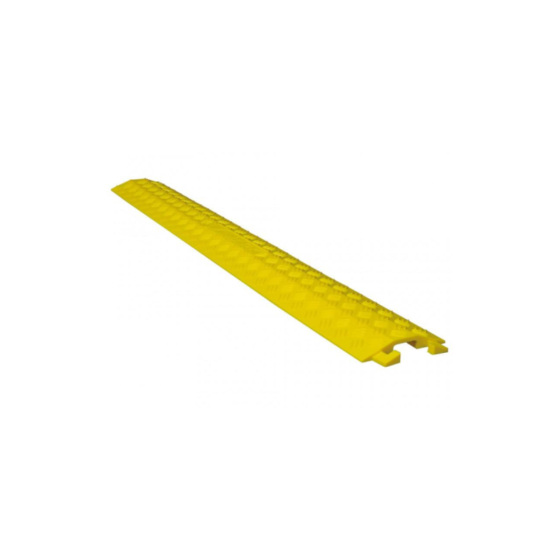 Work Pro Passage de câble clipsable 1m 1,5t. 1 canal jaune