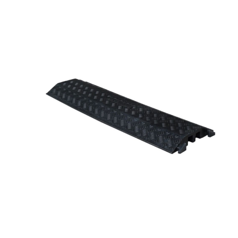Work Pro Passage de câble clipsable 1m- 10 t. 2 canaux, noir