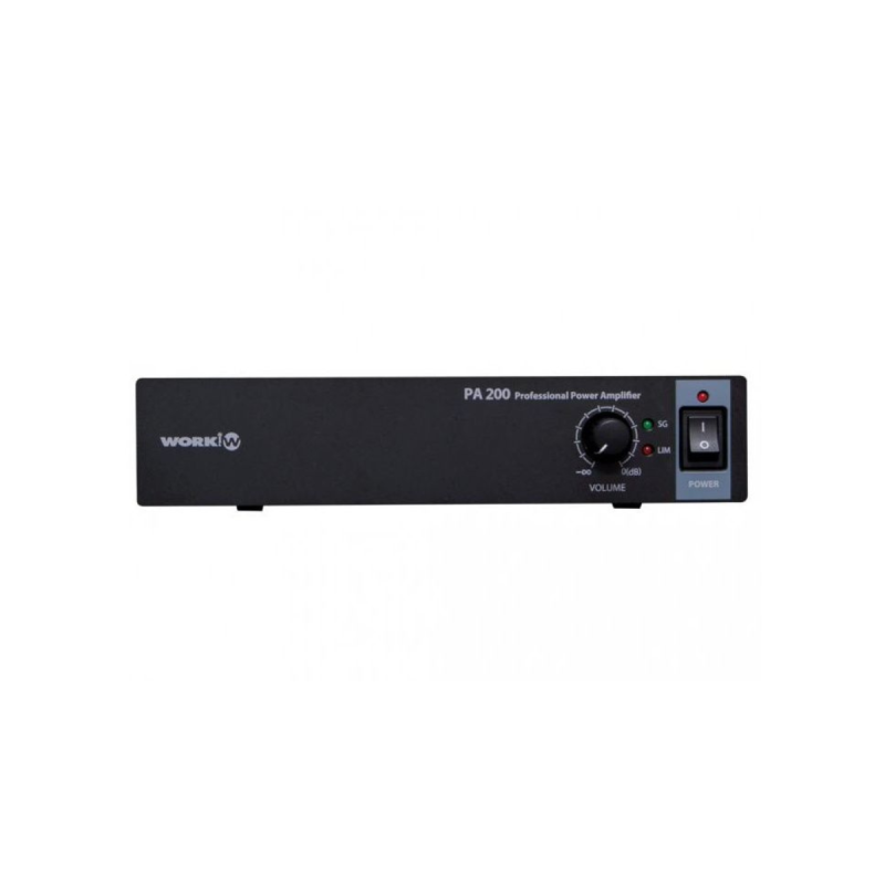 Work Pro Amplificateur compact 2x100W 8ohms/70/100V