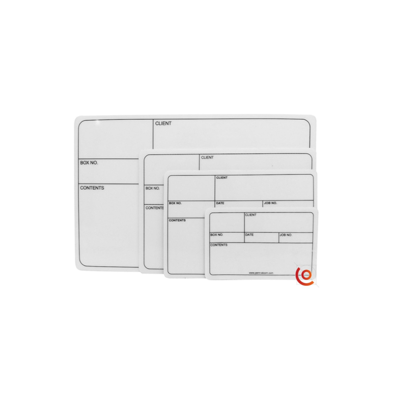 Work Pro Etiquette autocollante vierge pour flight-case 160 x150 mm