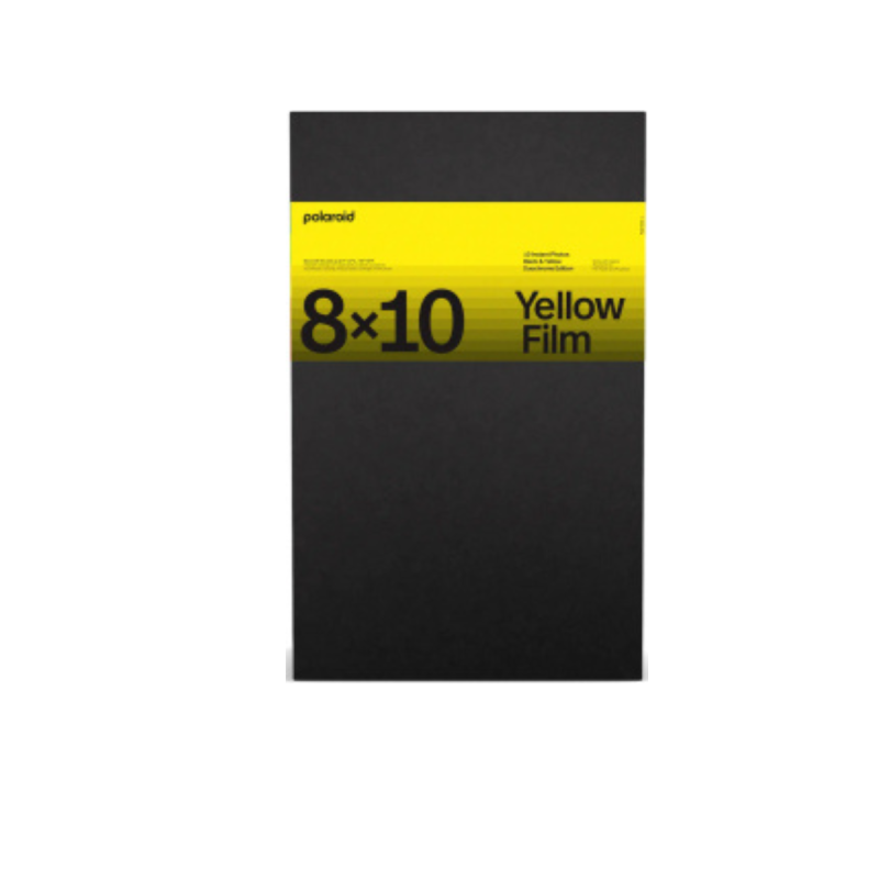 Polaroid Duochrome film for 8x10 - Black & Yellow Edition