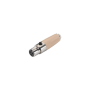 Work Pro Adaptateur minijack femelle vis vers mini XLR 3 beige