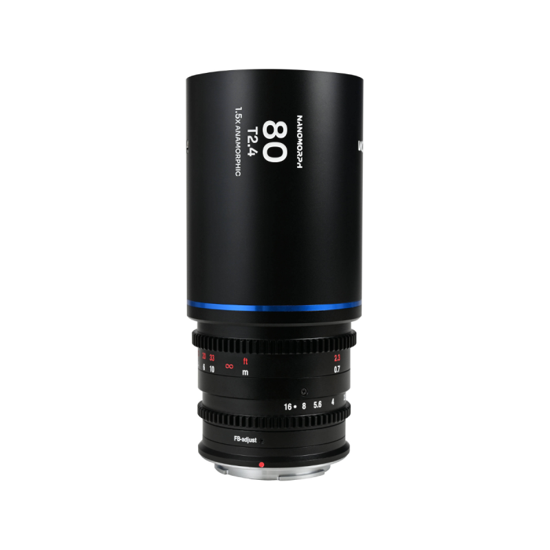 Laowa Nanomorph 80mm T2.4 1.5X S35 (Blue) Sony E