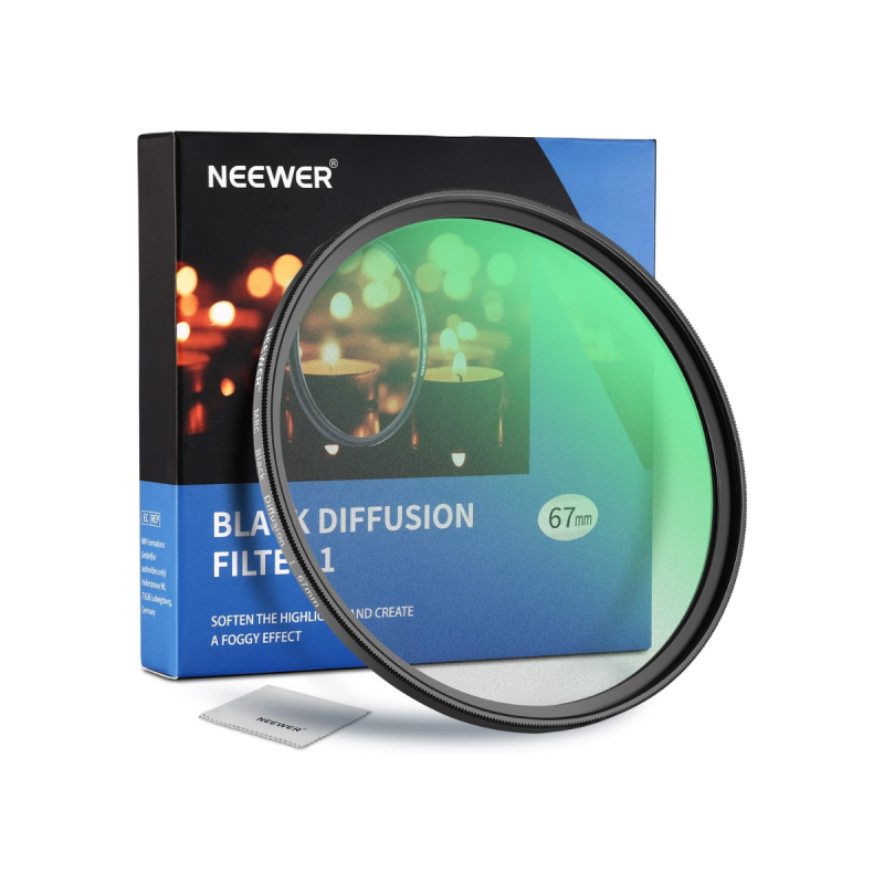 Neewer Black Soft Filter 1 Special Effects Filter 77mm