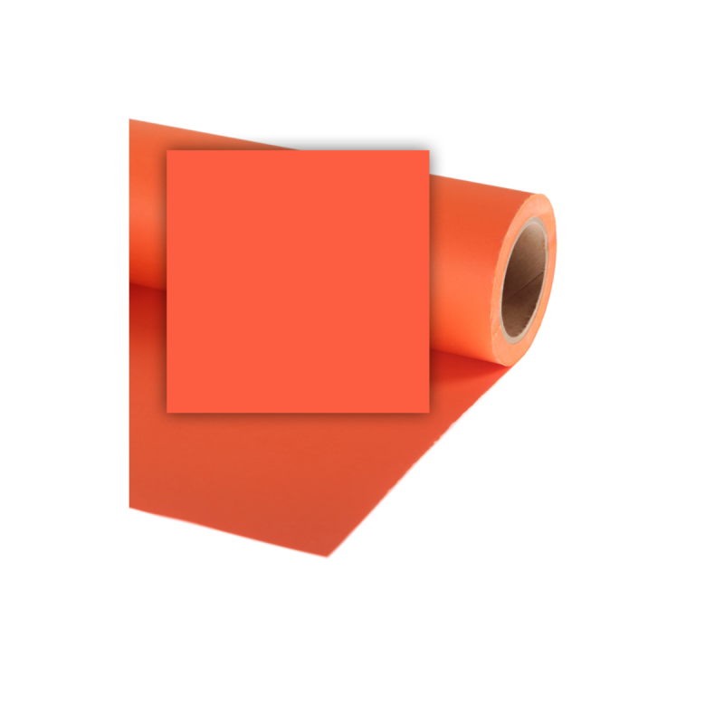 Colorama Fond Papier Studio 2.72 X 11M Mandarin