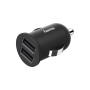 Hama Chargeur Voiture 2X Usb 12W Noir