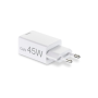 Hama Chargeur Mini Gan Usb-C 45W Blanc