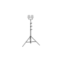 E-Image Air-Cushioned Heavy Duty Light Stand with Dual Mini Holder