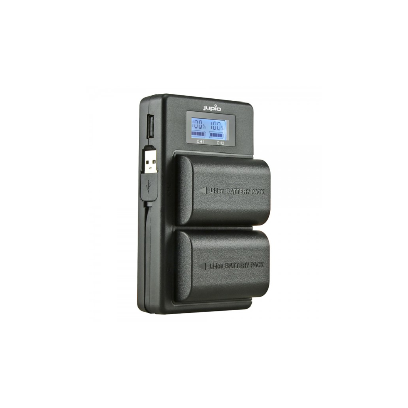 Jupio Chargeur DOUBLE  pour Canon LP-E17