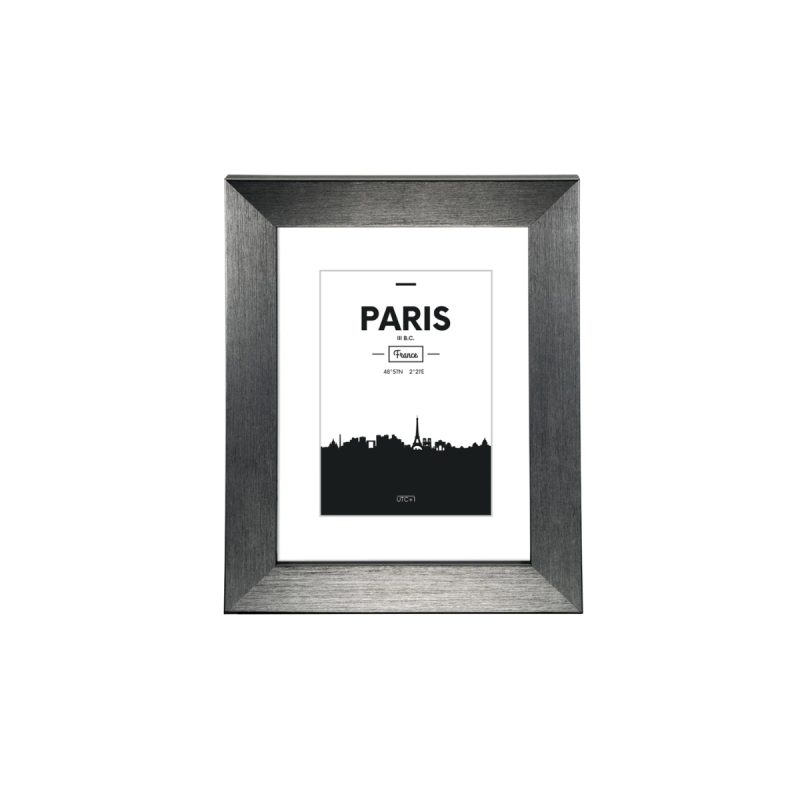 Hama Cadre Plastique"Paris"Gris 10X15Cm