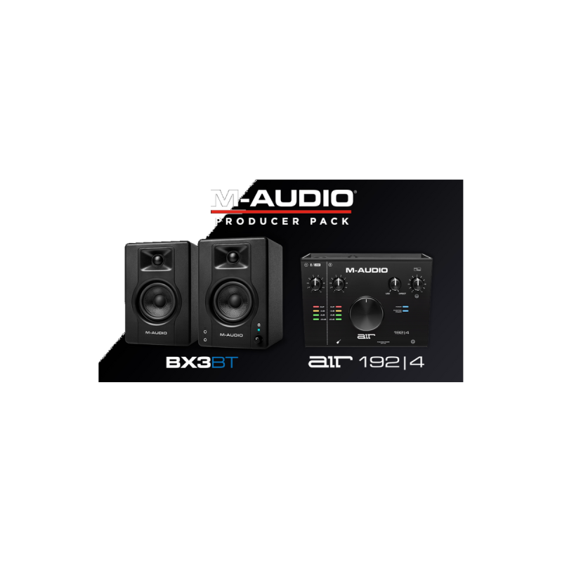 M-Audio Producer Pack 3 - AIR 192x4 + BX3D4-BT