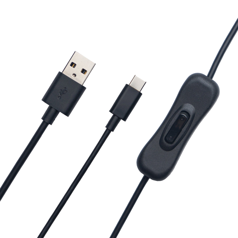 Obsbot Cable alimentation avec switch ON/OFF USB-A vers USB-C