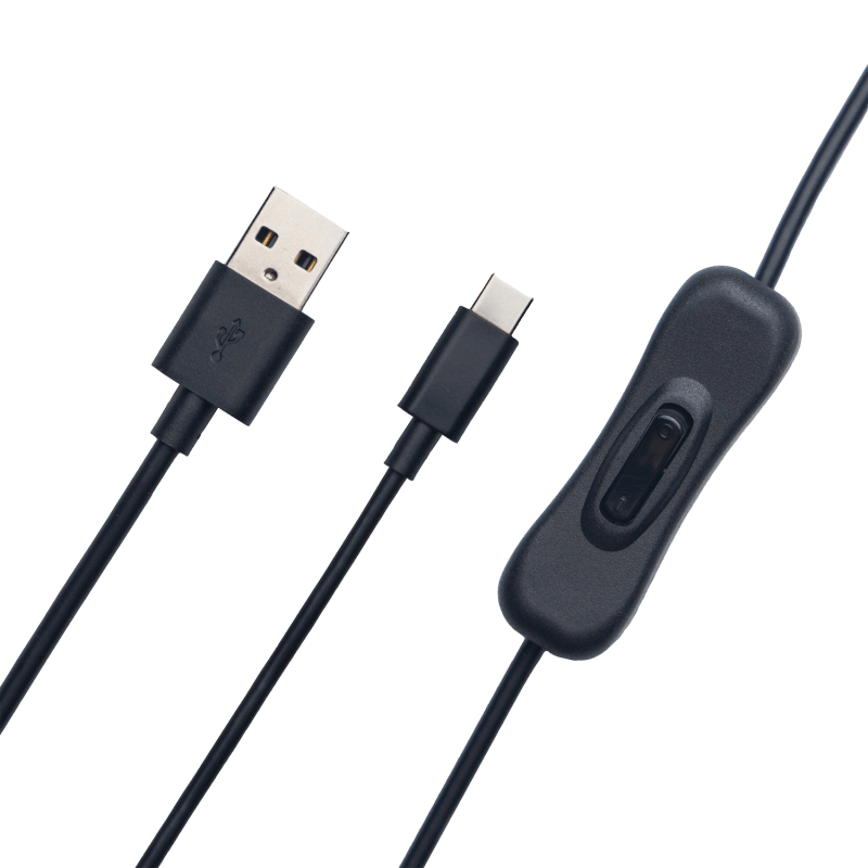 Obsbot Cable alimentation avec switch ON/OFF USB-A vers USB-C