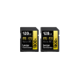 Lexar SD Pro Gold Series UHS-II 1800x 128GB V60 - 2PACK