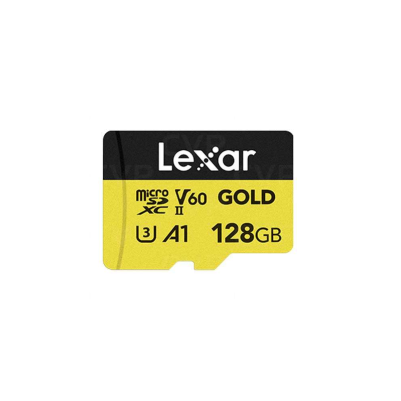 Lexar microSDXC Gold Series UHS-II 128GB V60