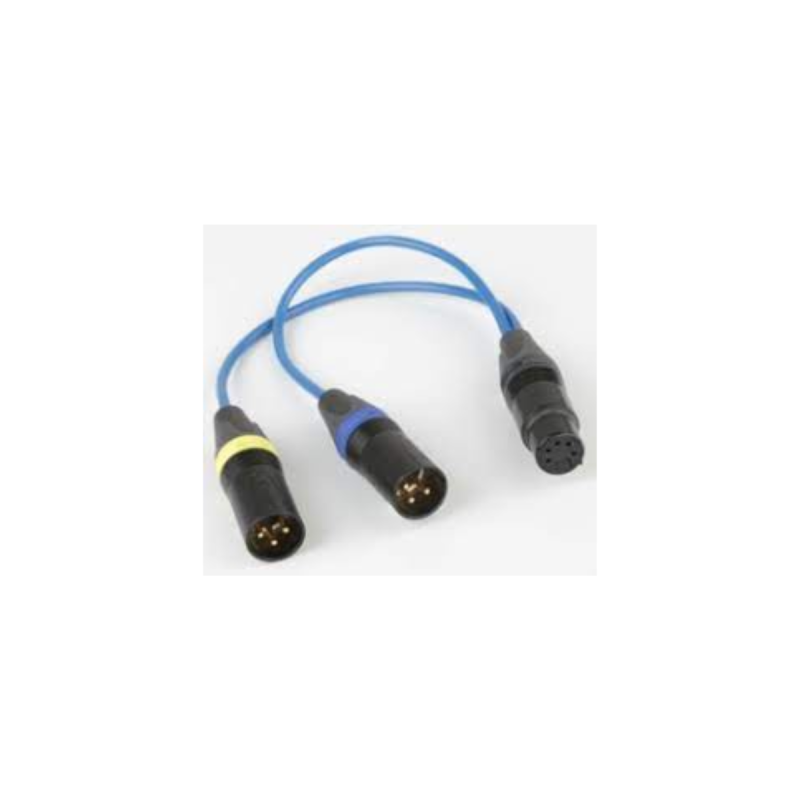 Cinela Splitter XLR5F vers 2 x XLR3M