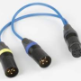 Cinela Splitter XLR5F vers 2 x XLR3M